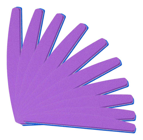 Lixas Buffer Kit C/10 Para Polir Unhas De Gel 100/180 Nails