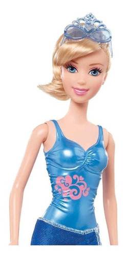 Muñeca Princesa Cenicienta Disney Hora Del Baño De Mattel