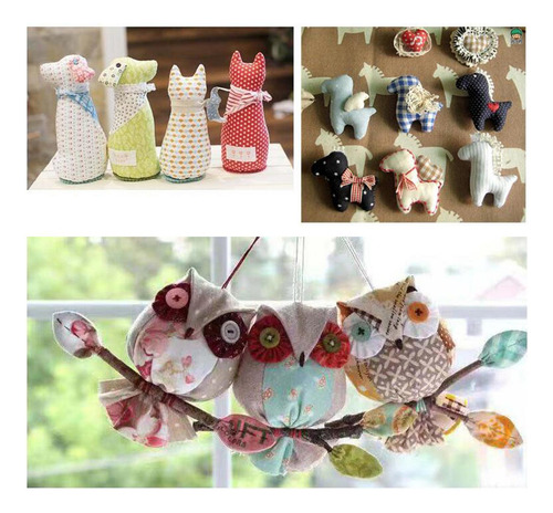 100 Piezas De Tela Multicolor Patchwork Algodón Mezcla De