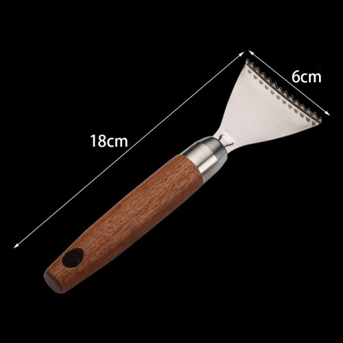 Raspador Manual De Acero Inoxidable Para Descascarillar Pesc