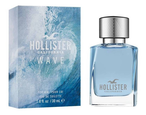 Perfume Importado Hollister Wave Him Edt 30 Ml