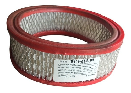 Filtro De Aire Universal  Wca-zul02