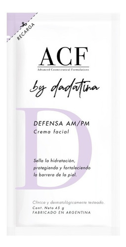 Refill Crema Am/pm Acf By Dadatina