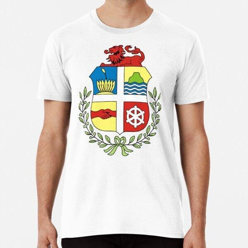 Remera Escudo De Armas De Aruba Algodon Premium