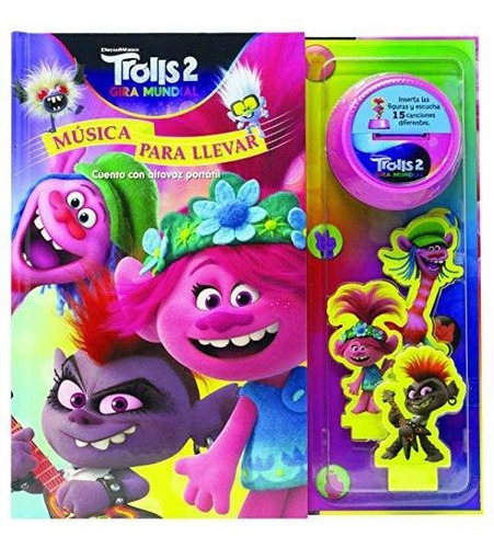 Trolls 2. Música Para Llevar: Cuento Con Altavoz Portátil (d