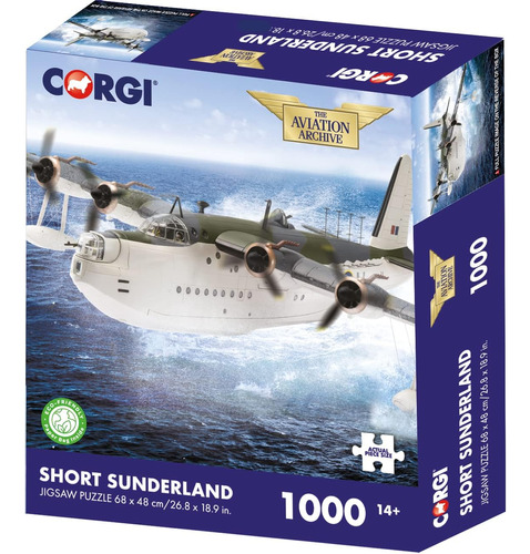 Corgi Short Sunderland Wwii Aviación Militar 1000 Piezas Puz