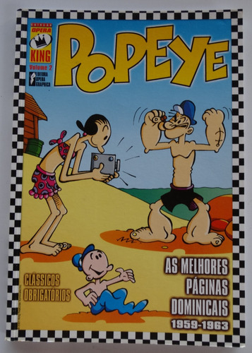 Coleção Opera King Nº 2 Popeye Editora Opera Graphica 2001