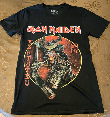 Polera Iron Maiden Senjutsu Talla S