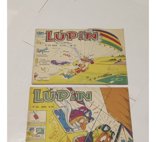 2 Revistas Lupin N° 235 Y N° 236