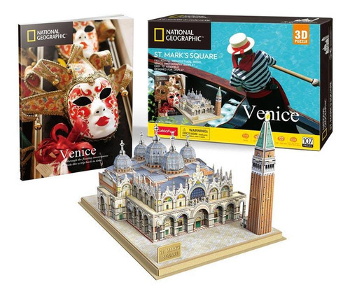 Puzzle 3d Plaza San Marcos De Venecia Natgeo 