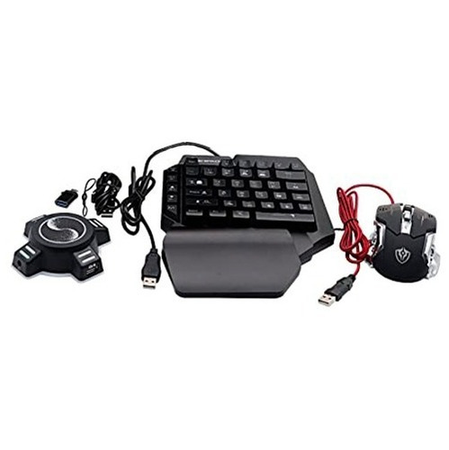 Hub Convertidor Gamer Teclado Y Mouse Para Consolas