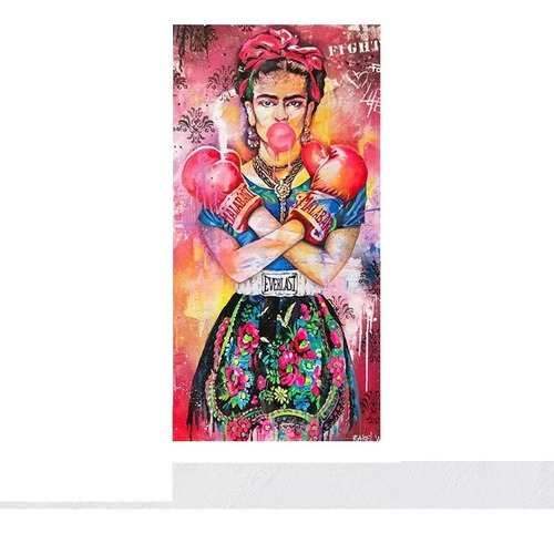 Pintura De Diamantes 5d Diy Alec Monopoly Frida Kahlo 40x80