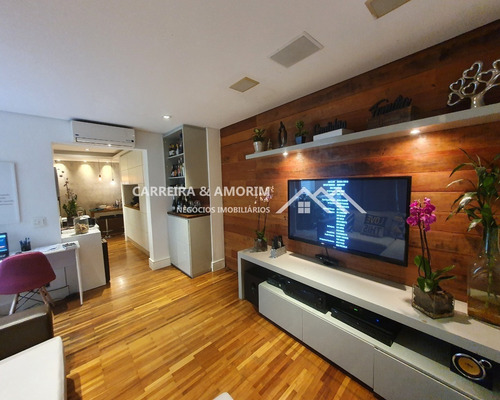 Apartamento A Venda 101m² Gardem, 2 Dormitórios, Sala 2 Ambientes, Quintal Privativo, Fino Acabamento. 5 Minutos Metrô Campo Limpo. Jardim Casa Blanca - Ap00155 - 69027741