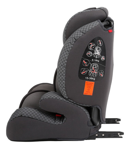 Butaca Carestino Moscu Grupo I/ii/iii Isofix - Gris