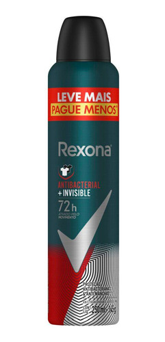 Kit 12 Desodorante Anti Rexona Antibact+invisible 72hr 250ml