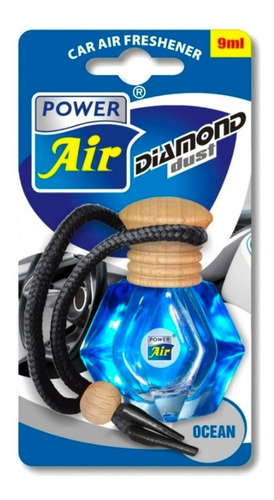 Botella Aromatizante Auto Power Air Diamond Dust