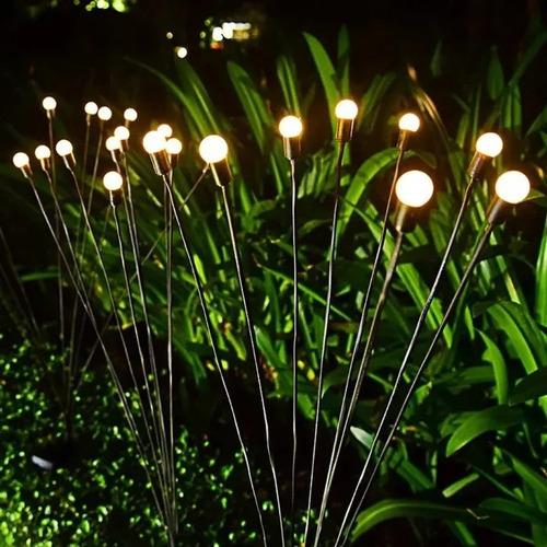 Luz Led Para Jardín Con Forma De Luciérnaga, Funciona Con En
