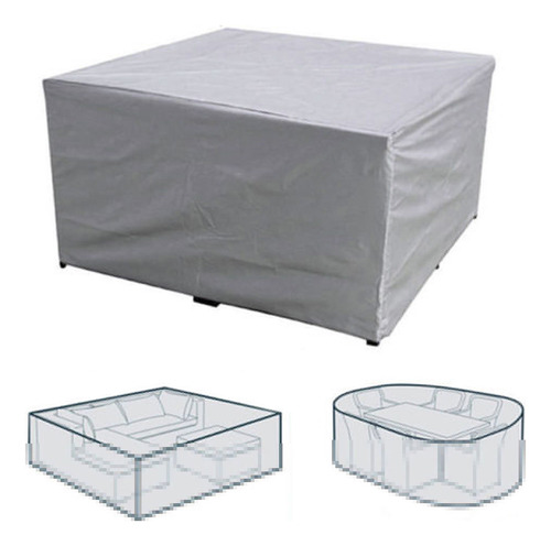 Funda Para Muebles, Mesa Impermeable Oxford Lounge Garden