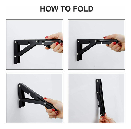 Estantería De Mesa Plegable Para Autocaravana, 2 Unidades