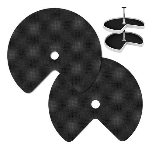 2 Piezas Lazy Susan (26 Pulgadas) 2 Piezas De Revestimiento