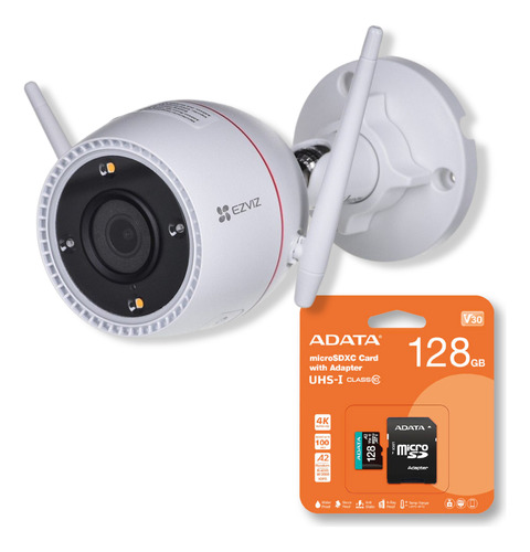 Ezviz H3c 2k Con Sd128gb Adata V30 Pro Dist Mextec