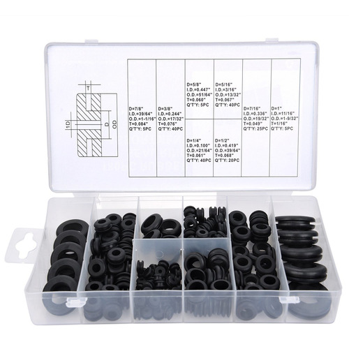 Eboot Juego De Arandelas De Hule Para Cables Y Enchufes  180