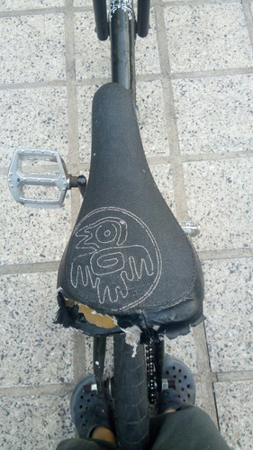 Bici Bmx Vairo Usada Negra