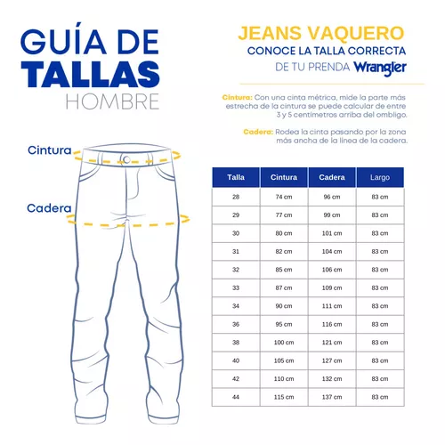 Pantalon Jeans Vaquero Cintura Alta Wrangler Mujer W07 - $ 591