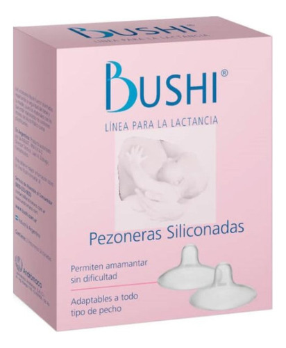 Bushi Pezoneras Siliconadas X2 Unidades