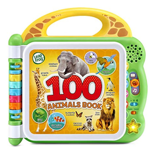 Leapfrog 100 Animals Book, Green