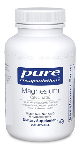 Glicinato De Magnesio Pure 90 Cps - Unidad a $2648