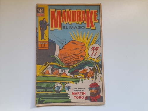 Revista Mandrake El Mago Aventura Martin Toro Ed. Columba (Usado)