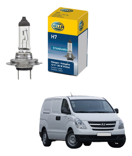 Ampolleta Luz Baja Halógena Para Hyundai H1 2008-2018