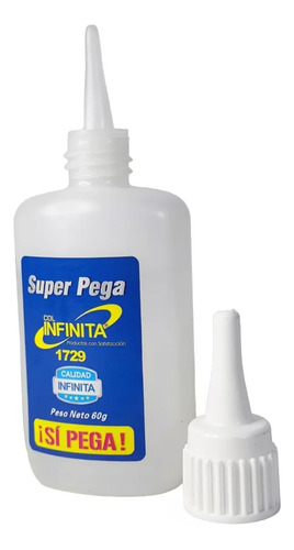 Super Pega Infinita Adhesivo Liquido Pegante Pega Todo 60g