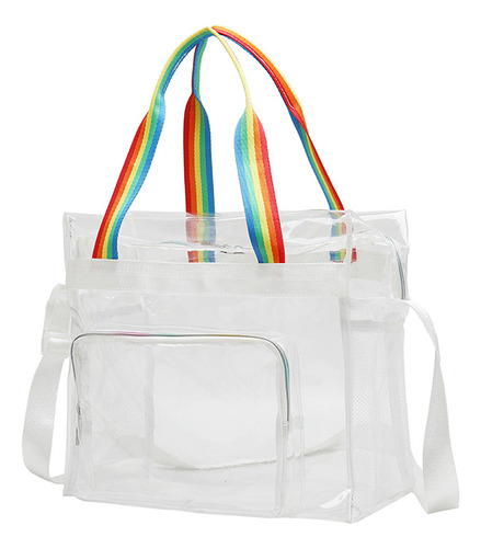 Bolso Transparente Bolso De Hombro Hidrófugo