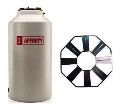 Combo Tanque Agua Affinity Tricapa 750 Lts Con Base 