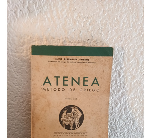 Atenea Metodo De Griego - Amenós
