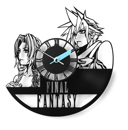 Aroundthetime Final Fantasy 7 Clock, Ff7 Decor, Final Fanta.