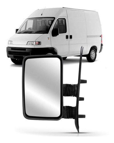 Retrovisor Ducato 98 99 00 01 02 Eletrico Braço Longo Oferta