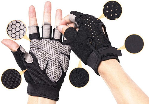 Guantes Ultraligeros Para Entrenamiento, Gimnasio, Ciclismo.