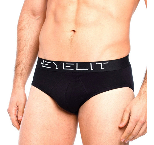 Pack X2 Slip Calzoncillo Hombre Eyelit Con Elástico Art. 329