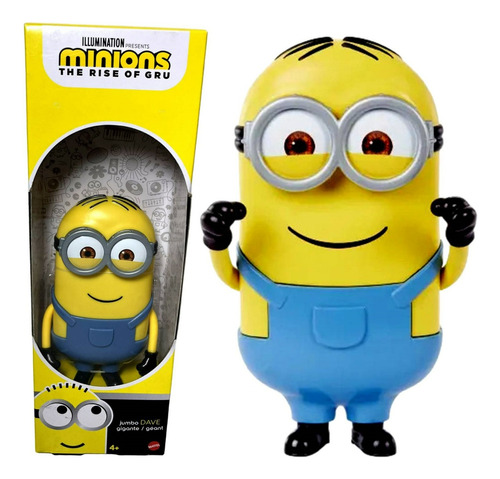 Boneco Dave Minions Meu Malvado Favorito Original Mattel