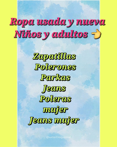  Ropa Niños Y Adultos (nuevo Y Usado)