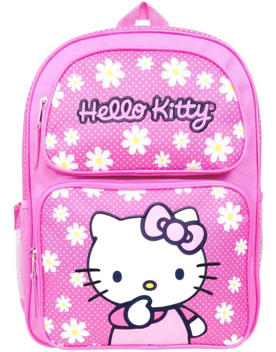 Mochila Grande Floral Con Lunares Hello Kitty C6cf92