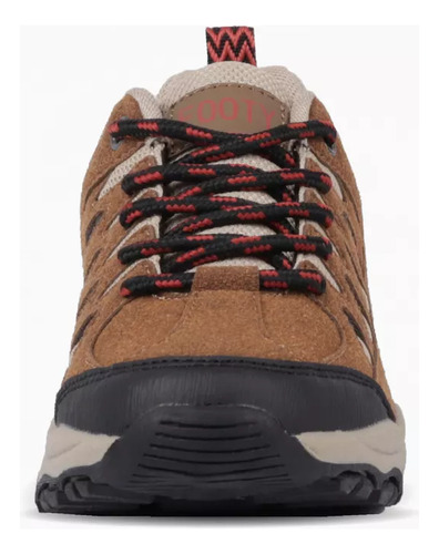 Zapatilla Trekking Adventure Marron Footy Resistente Outdoor