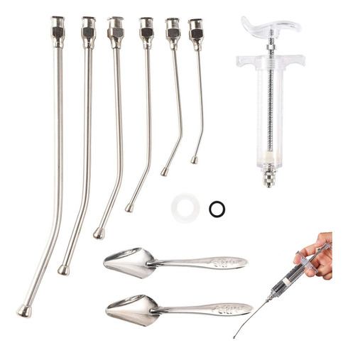 /kit De Alimentación Para Pájaros Bebés, Jeringa De 20 Ml