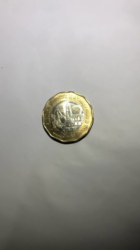 Moneda De $20 Pesos Del Puerto De Veracruz