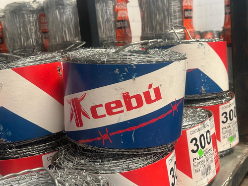Alambre De Púas Cebú Deacero 300 M Cal. 16 Separacion 5