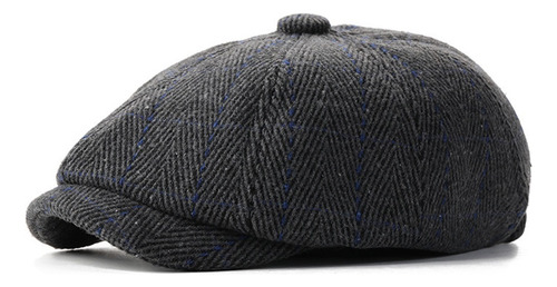 Boina De Hombre Otoño Invierno Tweed Pintor Sombrero