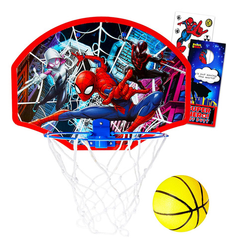 Juego De Actividades De Spiderman De Baloncesto De Alta Cali